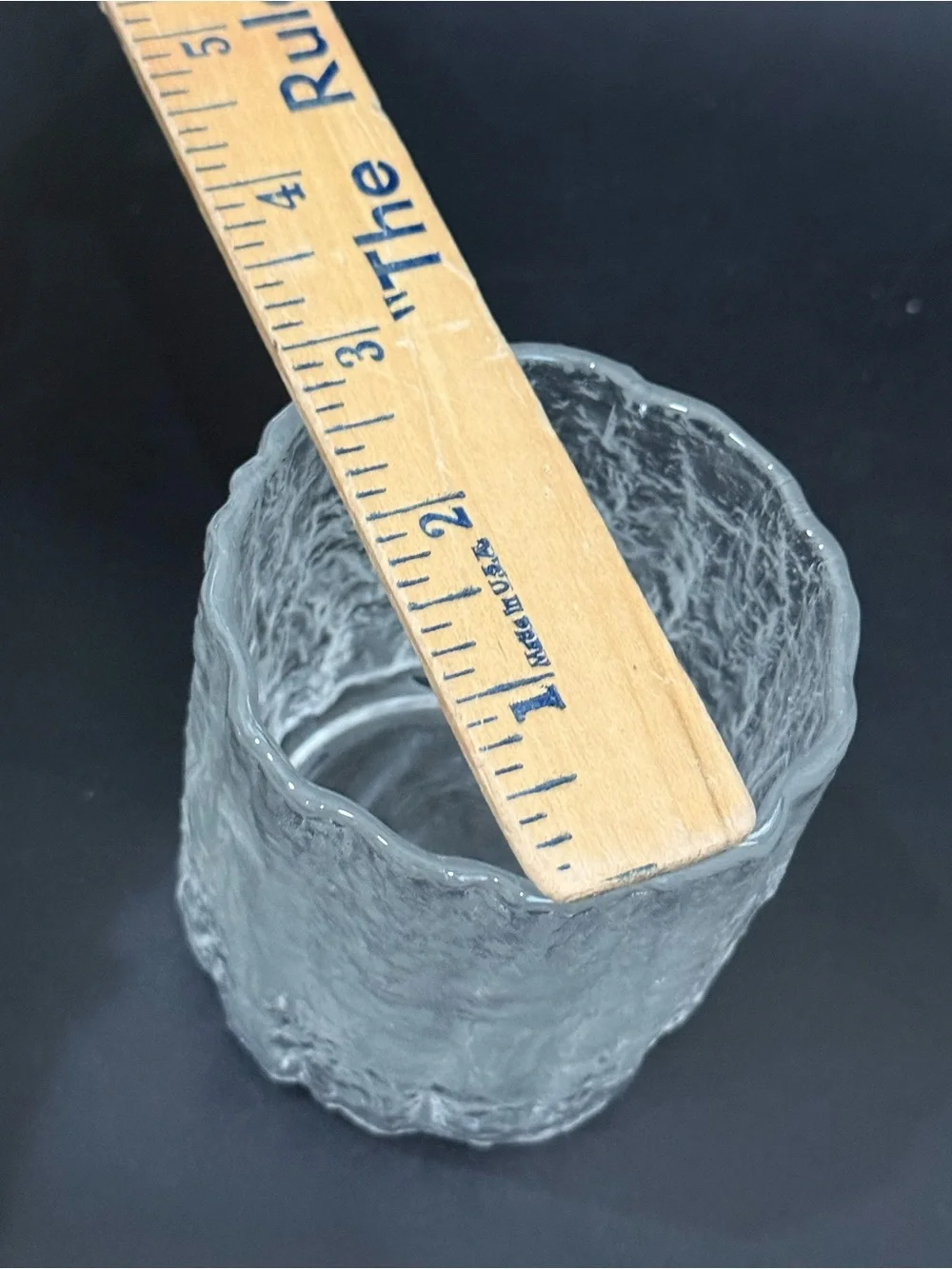 4pc MIKASA Frostfire Frosted Textured Rocks Old Fashioned Lowball Tumbler Glass